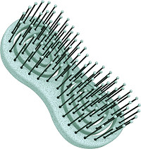 Hairway Wellness-Haarbürste Organica hellblau