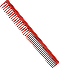 JRL J306 Long Round Tooth Comb 9" Rot