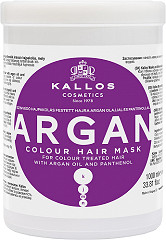 Kallos KJMN Argan Colour Hair Mask 1000 ml