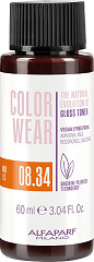Alfaparf Milano Color Wear Gloss Toner 08.34 60 ml