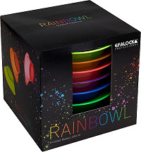 Efalock Färbeschale-Set Rainbowl transparent 250 ml