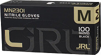  JRL Nitril Handschuhe M Schwarz 