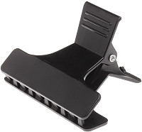  Efalock Abteilklammern 51811 - Schwarz 