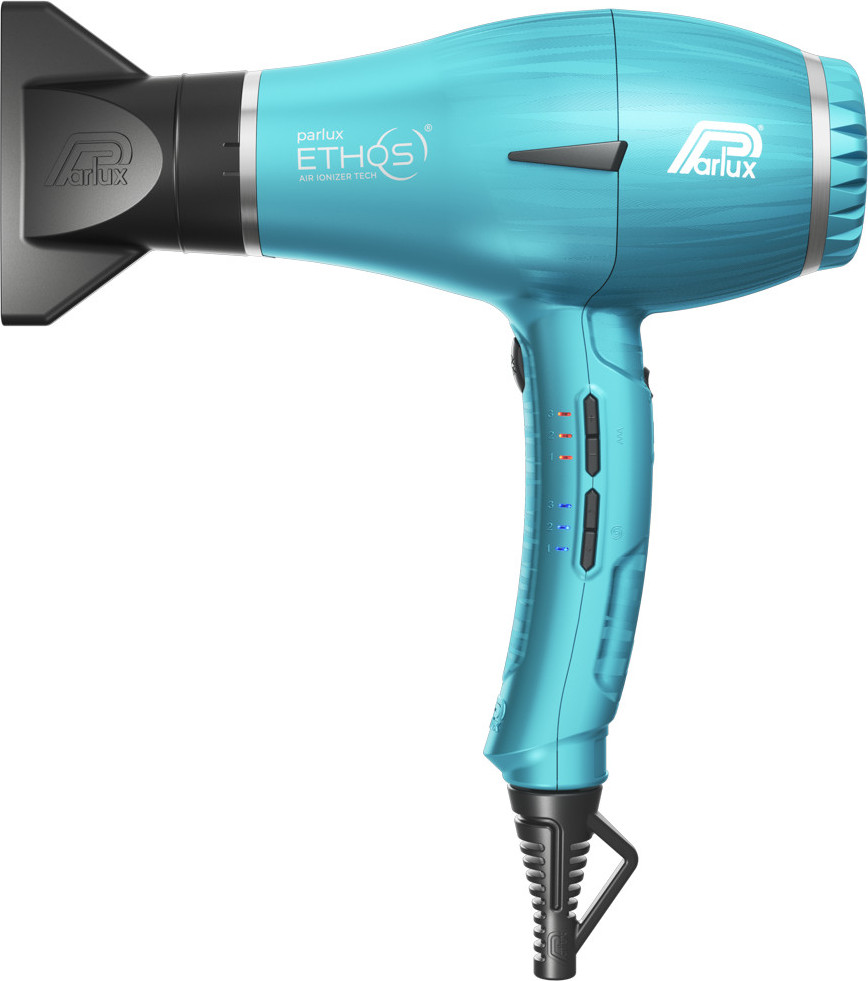  Parlux Ethos Blau mit Softstyler "Magic Sense" 