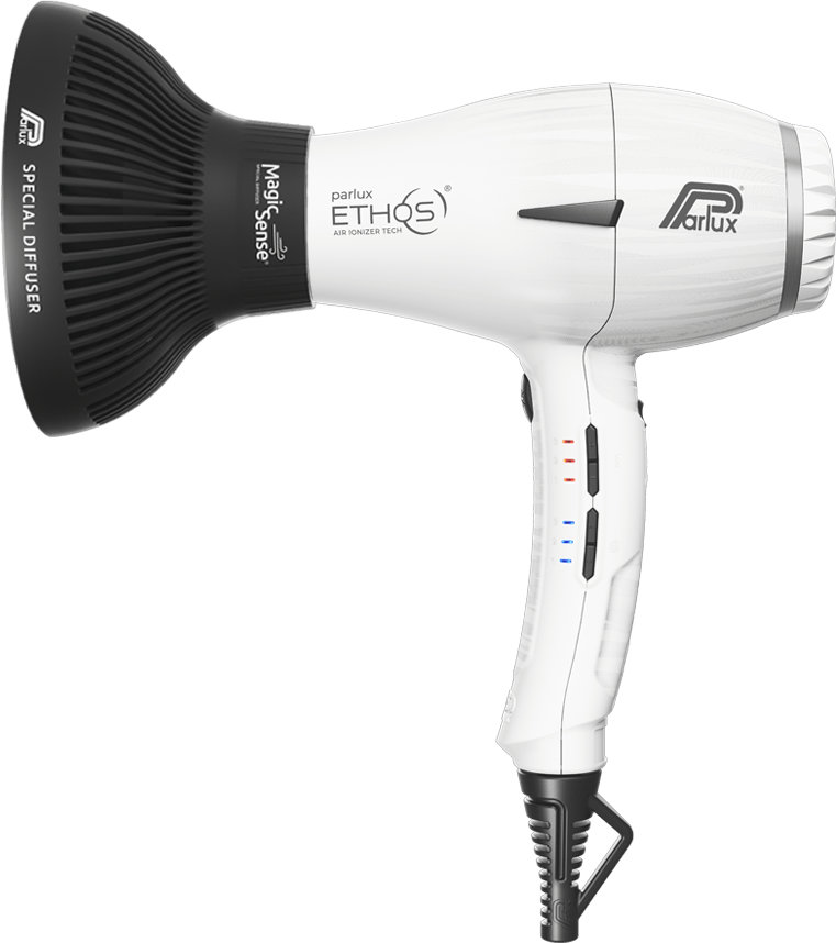  Parlux Ethos Wei&szlig; mit Softstyler "Magic Sense" 