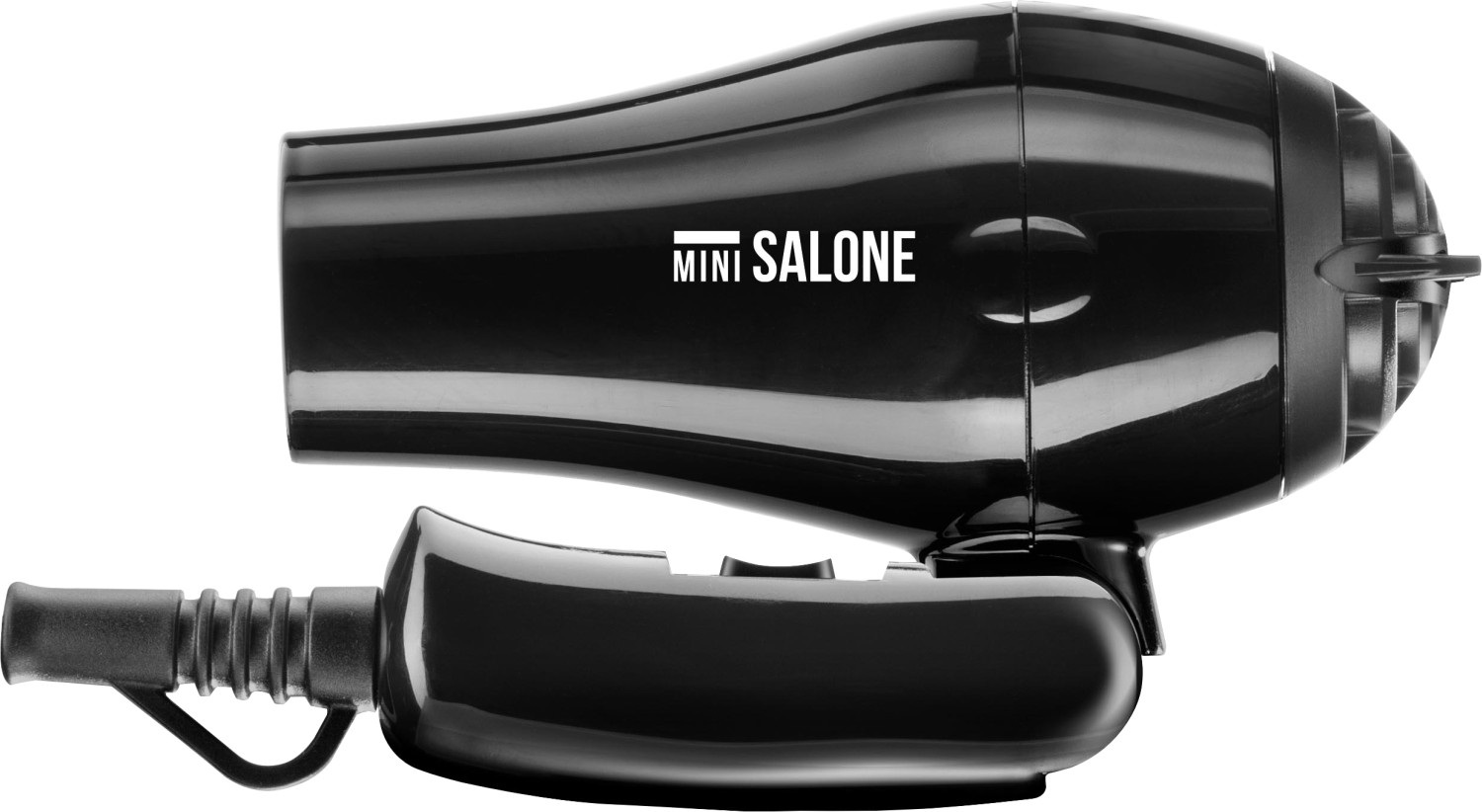  XanitaliaPro Mini Salone Klappbarer Reisehaartrockner Schwarz 