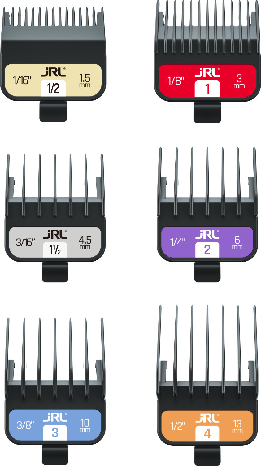  JRL Clipper Aufsteckk&auml;mme Set Guard 5 