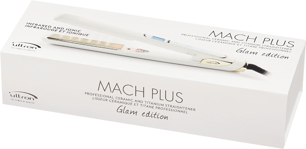  Ultron Mach Plus Glam Edition weiss/gold 