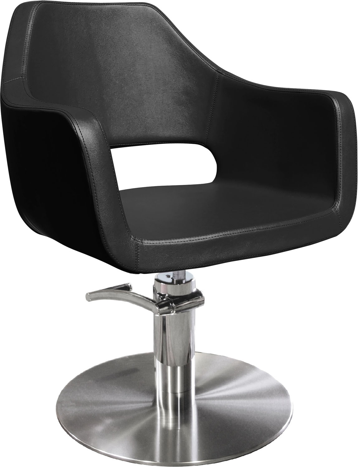  Hairway Friseustuhl "Neo Deluxe" schwarz 