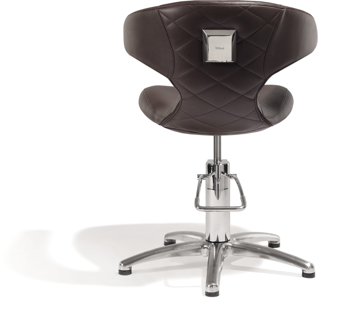  Sibel Sensualis Friseurstuhl Braun mit 5-Stern-Basis 