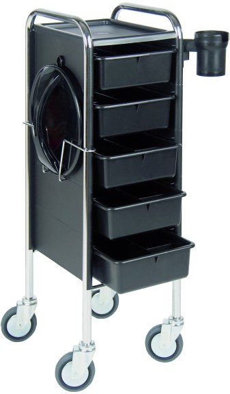  Efalock Piccolo 84/5 schwarz mit High Wheels 