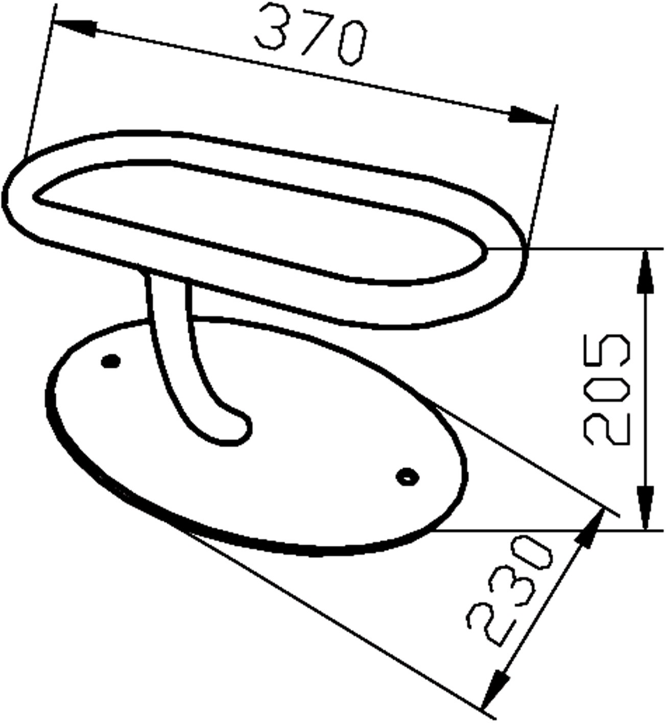  Comair Oslo Fu&szlig;st&uuml;tze 