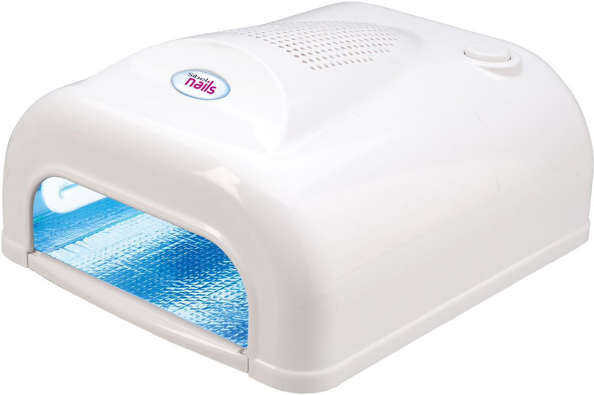  Sibel UV Lichth&auml;rtungsger&auml;t f&uuml;r Gelmodellage Mit Ventilator 4X9 Watt 