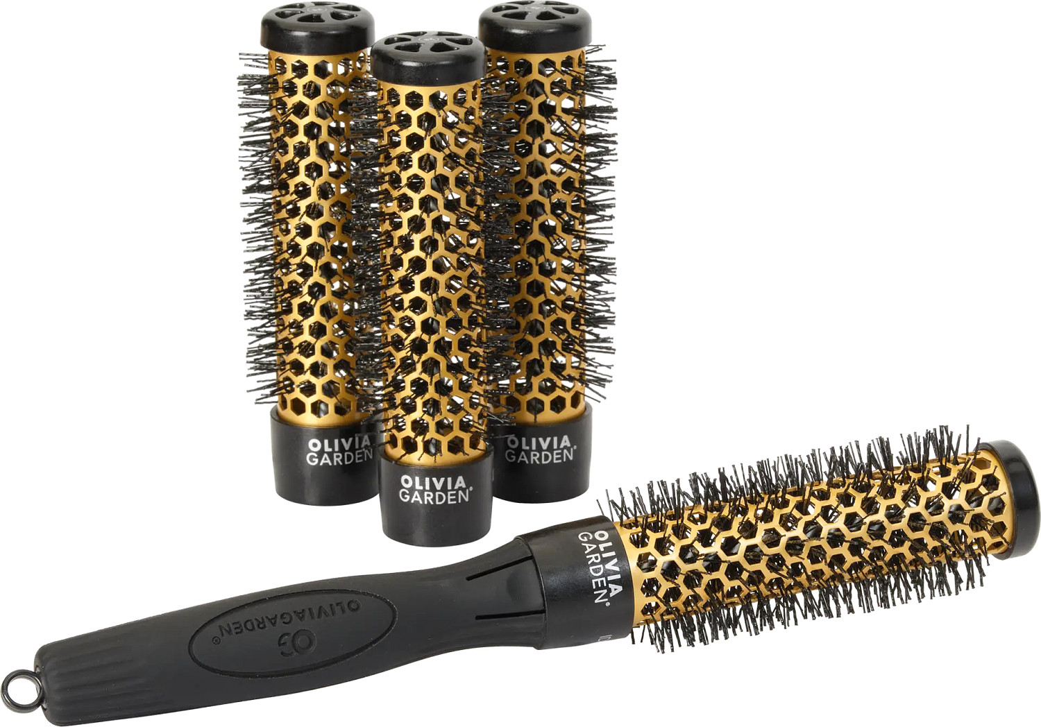  Olivia Garden Multibrush 4er Set &Oslash;25 mm 