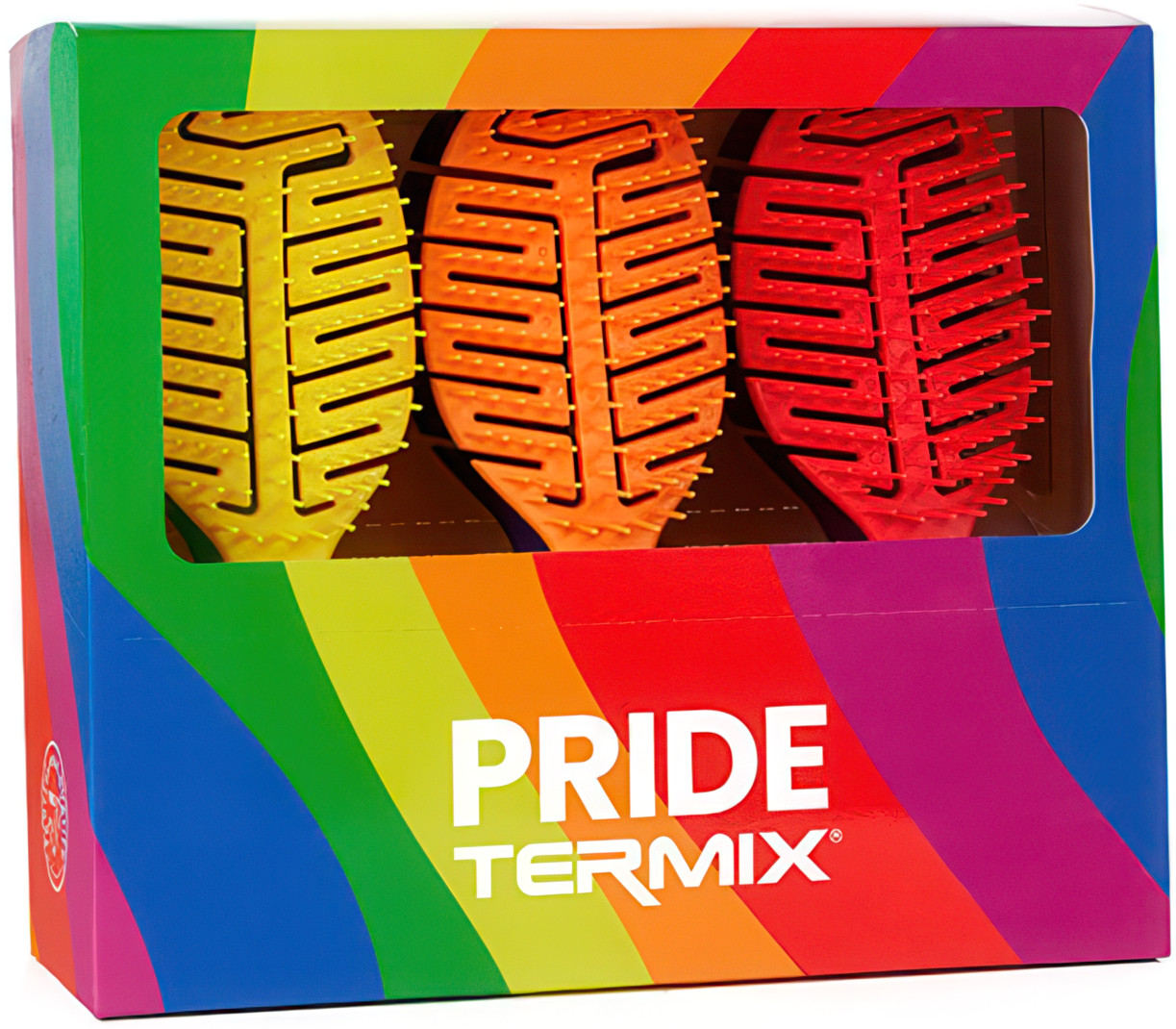  Termix Pride Detangling Hair Brush 6er-Pack 