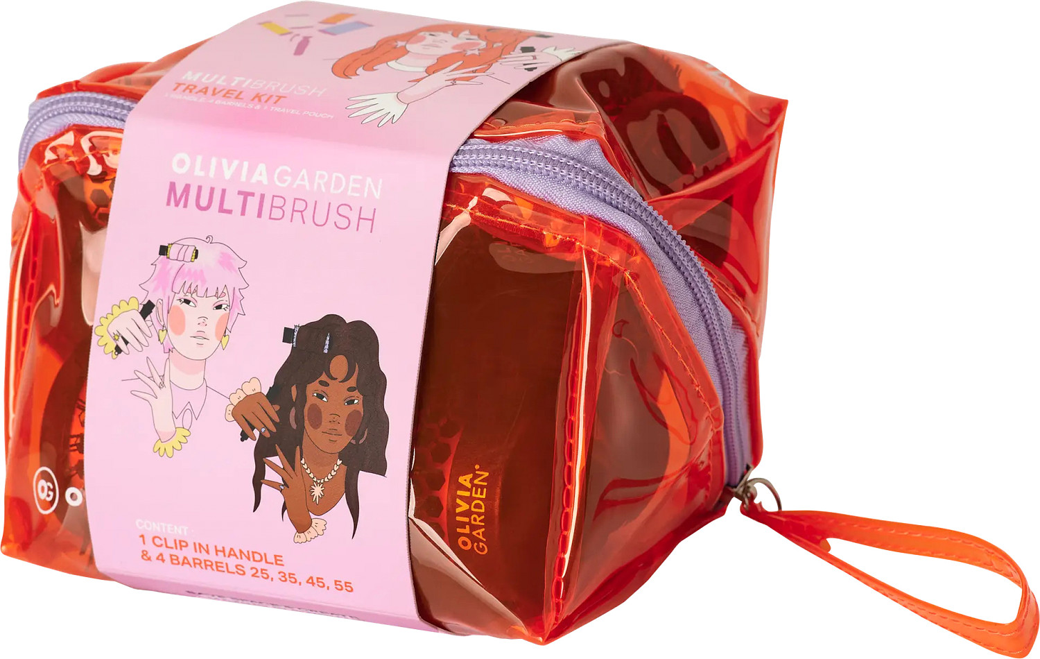  Olivia Garden Multibrush 4er Set 