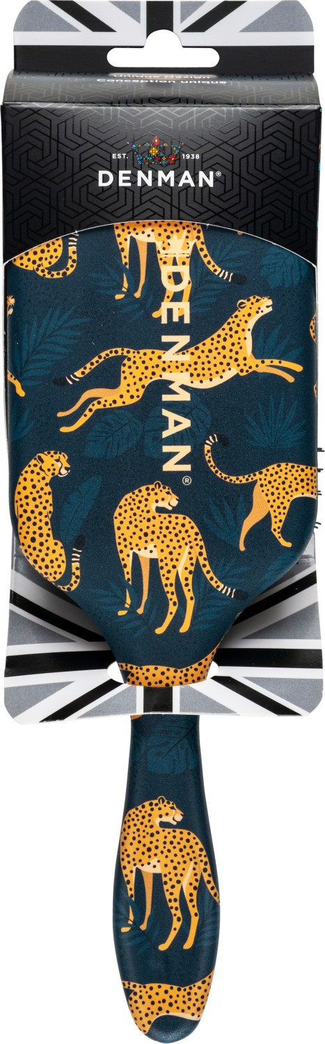 Denman D90L Tangle Tamer Ultra Leopard 