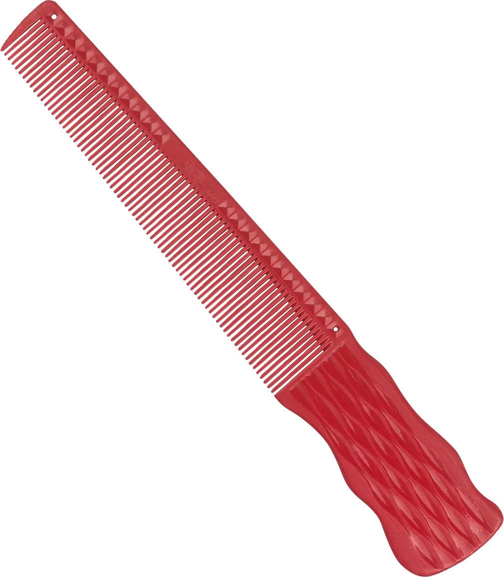  JRL Barber Haarschneidekamm 6.5" Rot 