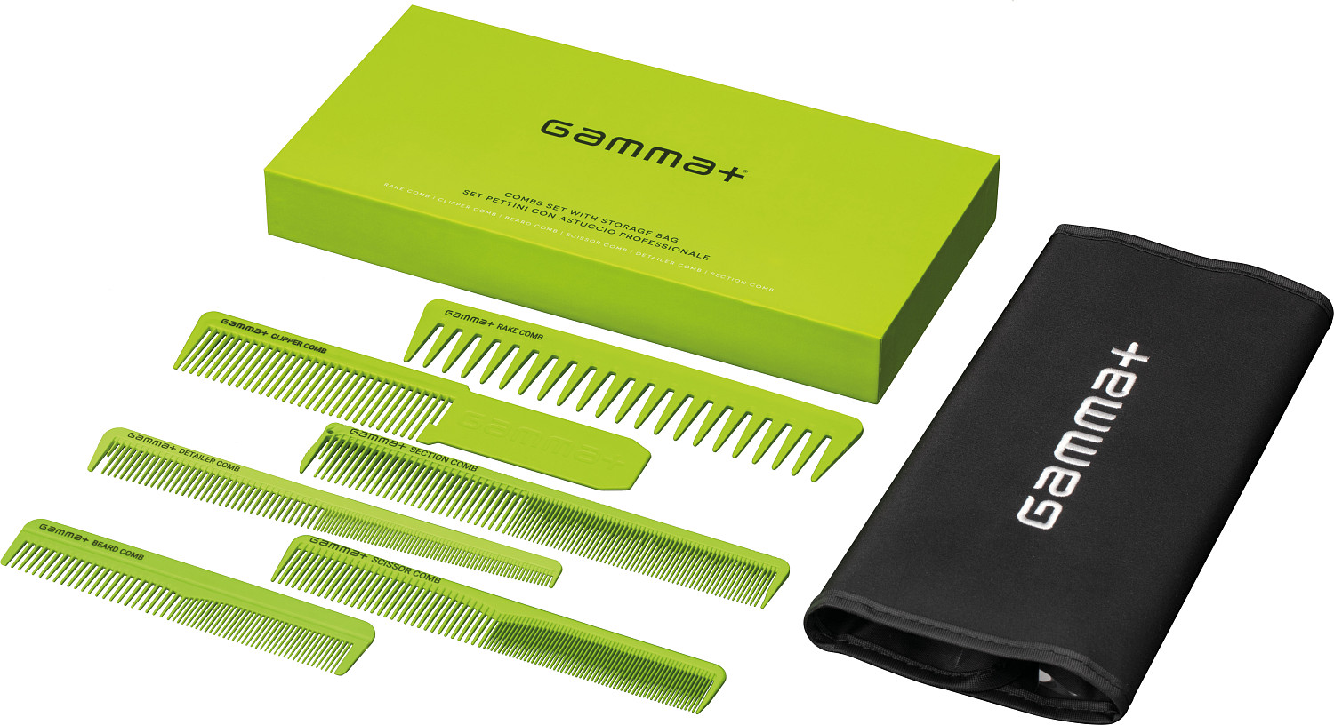  Gamma+ Kamm-Set Gr&uuml;n 