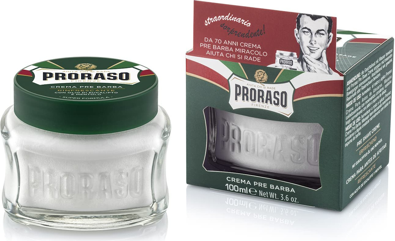  Proraso Preshave Creme Gr&uuml;n 100 ml 