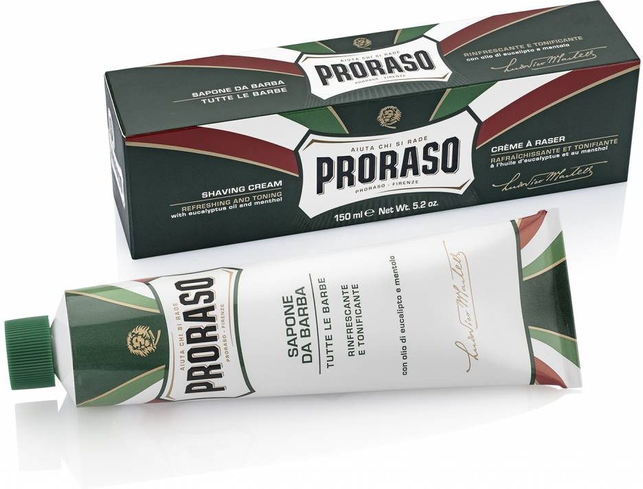  Proraso Rasiercreme Gr&uuml;n 150 ml 
