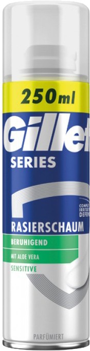  Gillette Series Rasierschaum Sensitive 250 ml 