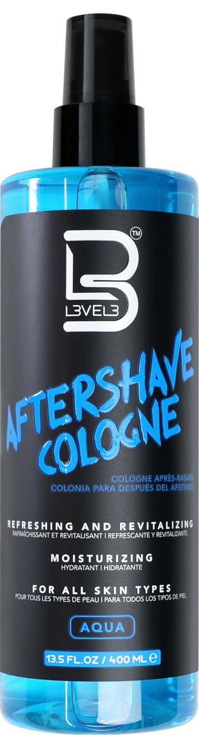  L3VEL3 Aftershave Cologne Aqua 400 ml 