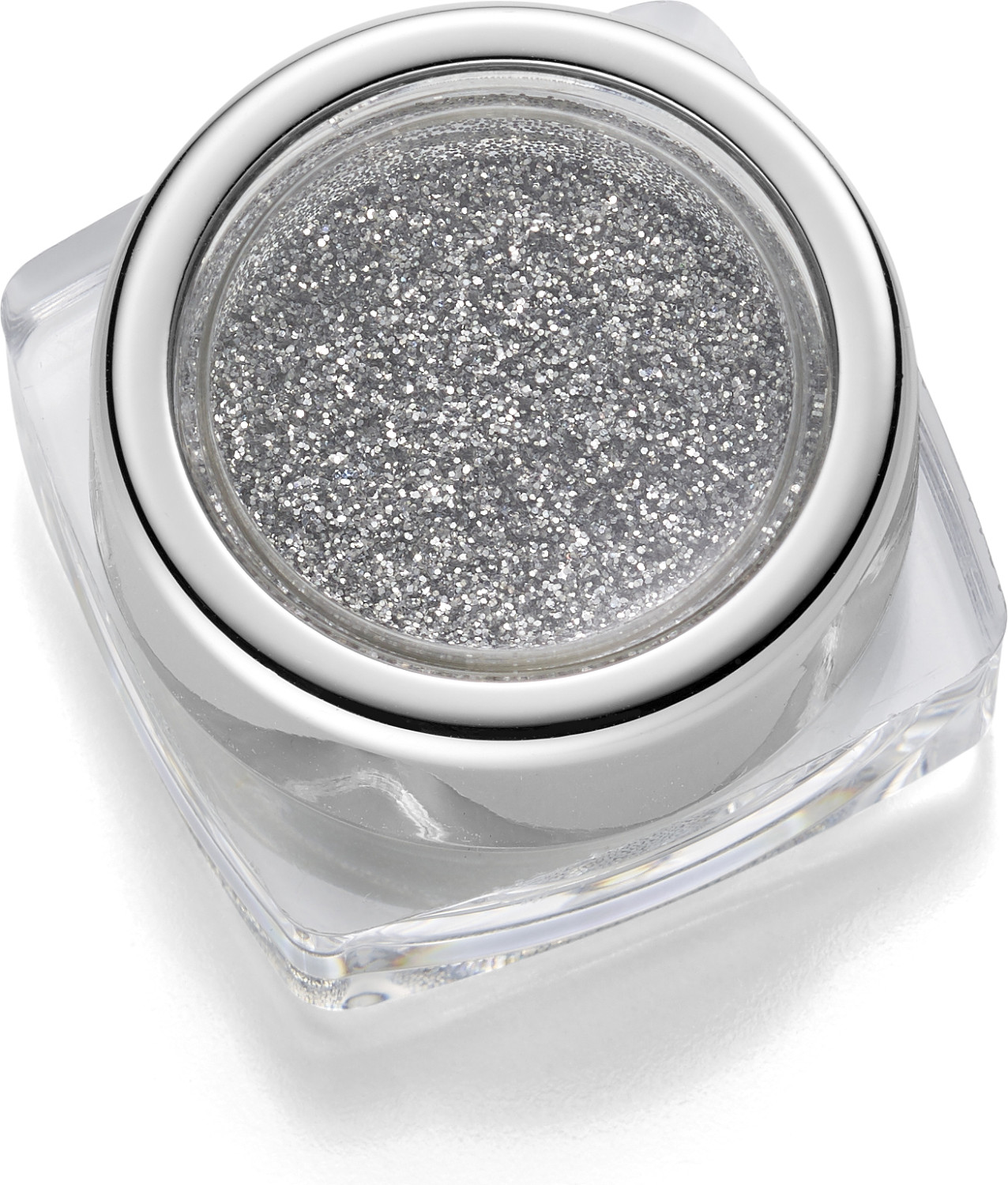  Wimpernwelle BinaBerlin Glitter Eyeshadow Silber 