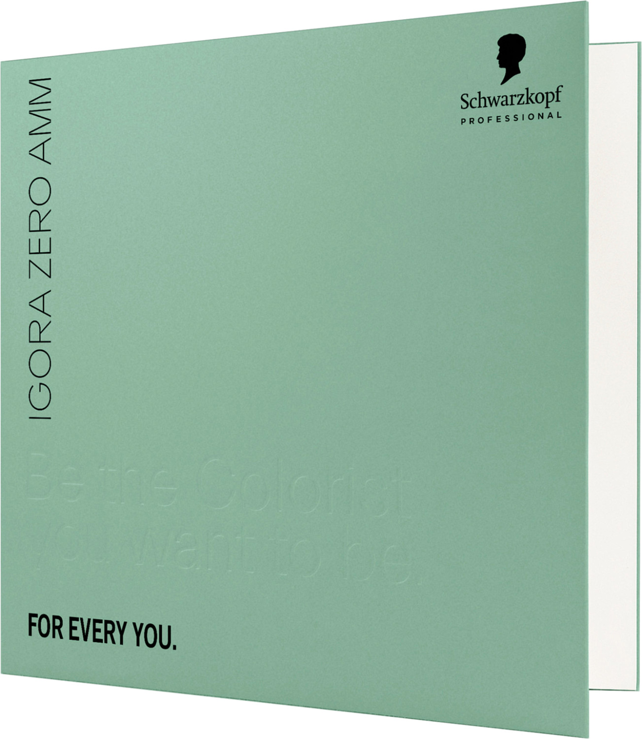  Schwarzkopf Igora Zero AMM kompakte Farbkarte 