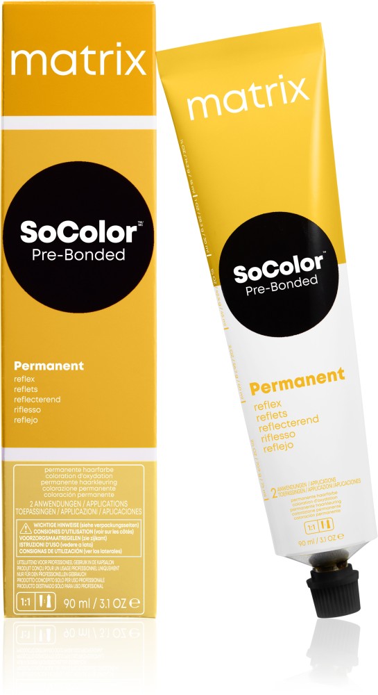  Matrix SoColor Pre-Bonded 6AA dunkelblond asch asch 