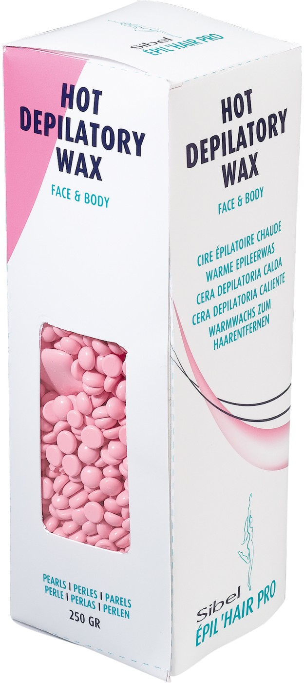  Sibel &Egrave;pil&rsquo;hair pro Wieder Verwendbares Hei&szlig;wachs Perlen Maxi PRO Rosa 250 Gr 