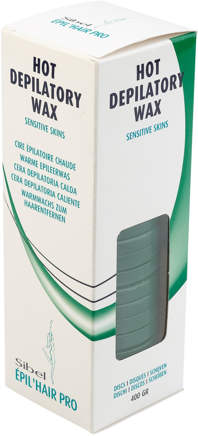  Sibel &Egrave;pil&rsquo;hair pro Wieder Verwendbares Hei&szlig;wachs Scheiben Maxi PRO Gr&uuml;n 400 gr 