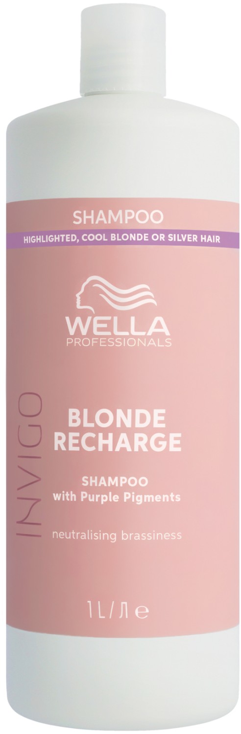  Wella Invigo Blonde Recharge Refreshing Shampoo / K&uuml;hl Blond 1000 ml 