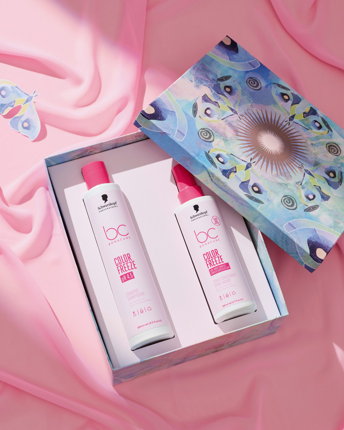  Schwarzkopf Geschenkset Bonacure Color Freeze 