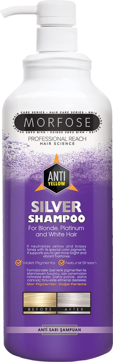  Morfose No Yellow Silver Shampoo 1000 ml 