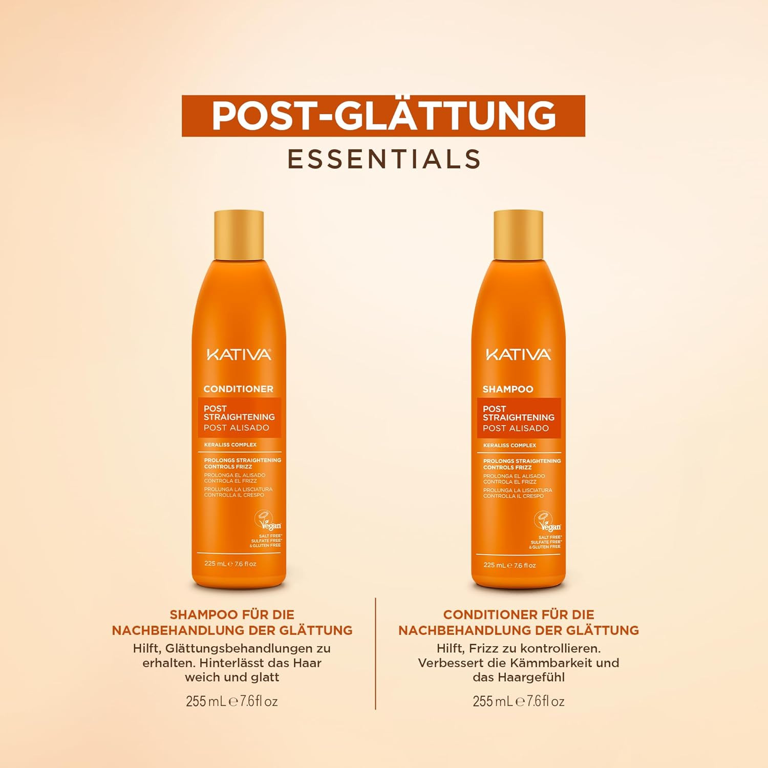  Kativa Post Straightening Keratin 2er-Kit 