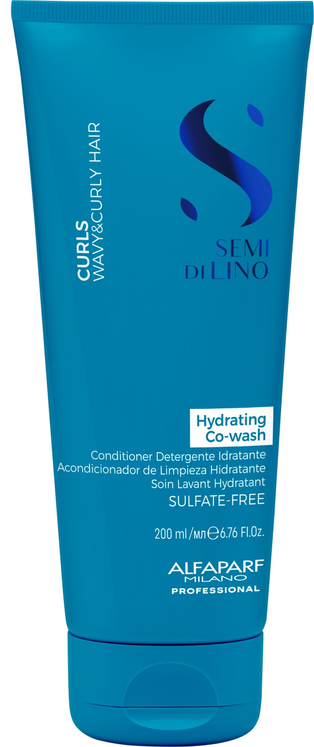  Alfaparf Milano Semi di Lino Curls Hydrating Co-Wash 200 ml 