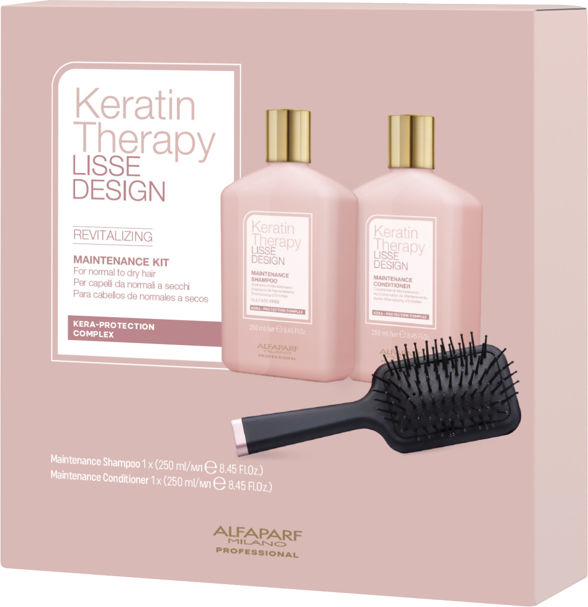  Alfaparf Milano Geschenkset Keratin Therapy Lisse Design Revitalizing 