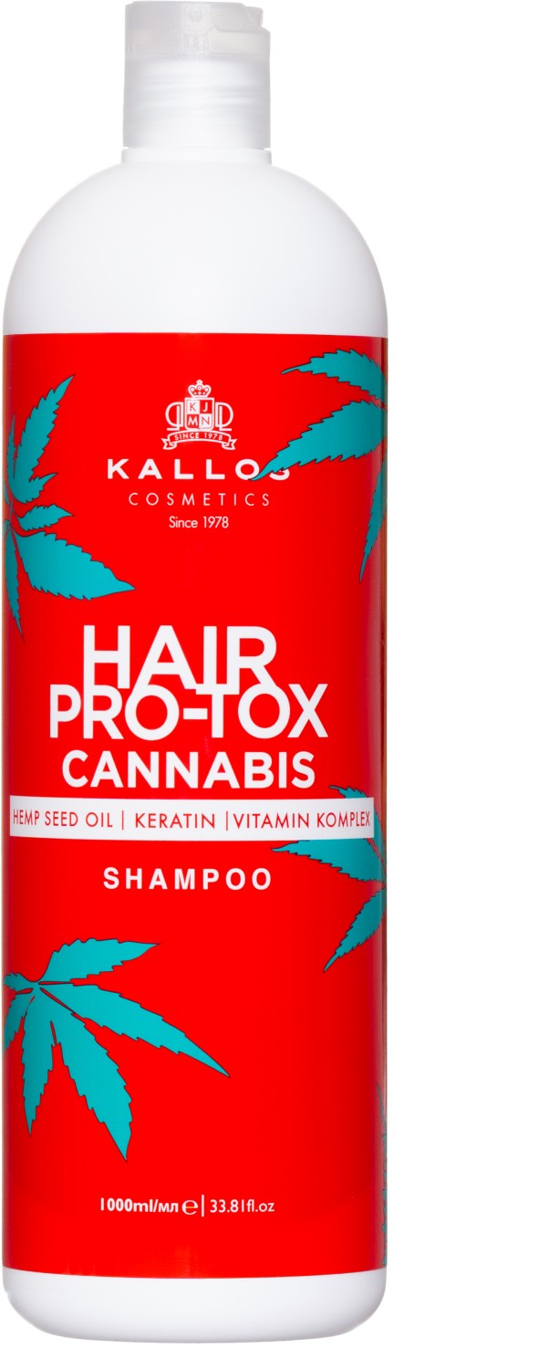  Kallos Hair Pro-Tox Cannabis Shampoo 1000 ml 