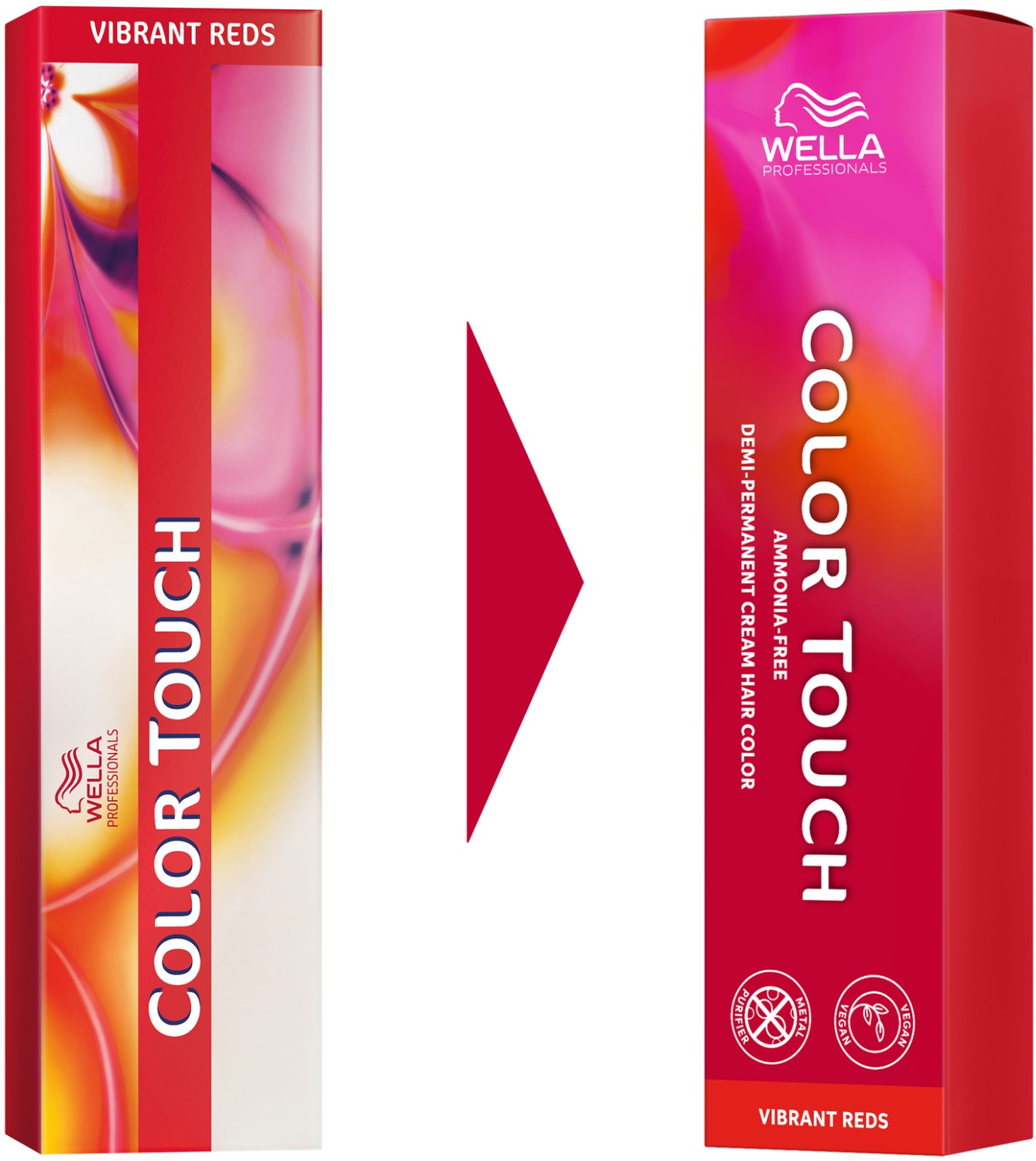  Wella Color Touch Vibrant Reds P5 55/65 Hellbraun Intensiv Violett-Mahagoni 