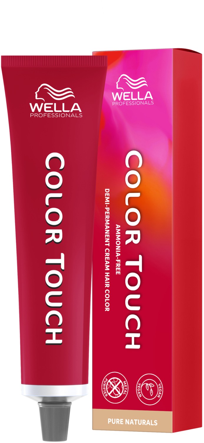  Wella Color Touch Pure Naturals 8/05 Hellblond Natur-Mahagoni 