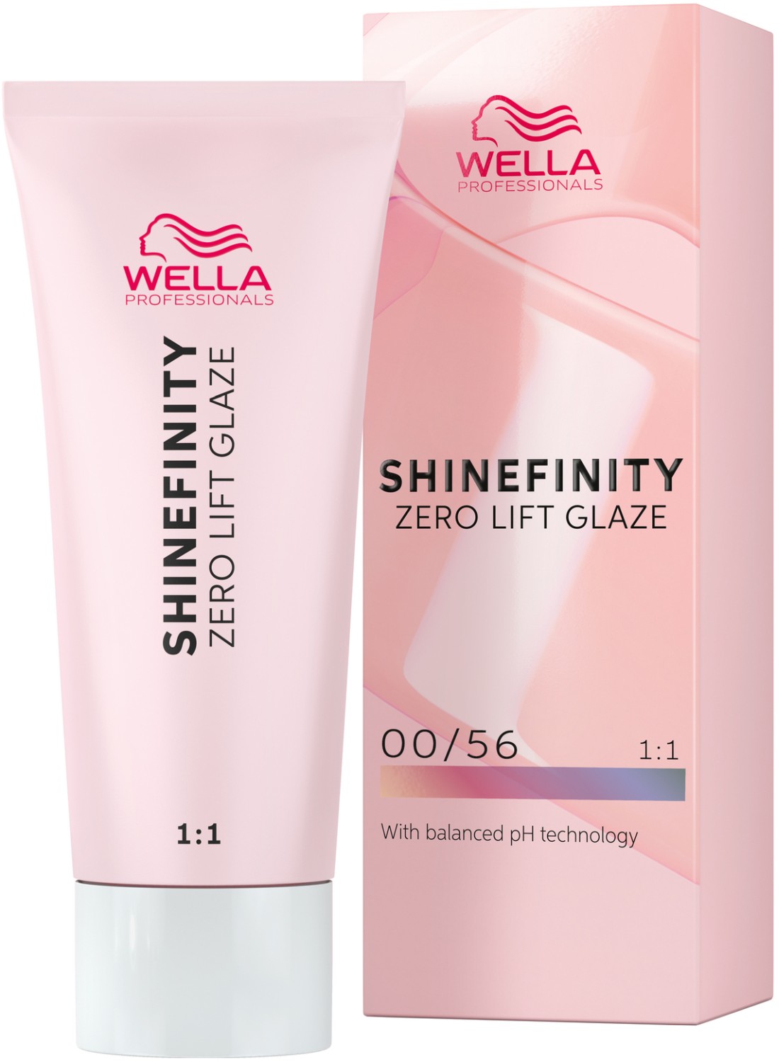  Wella Shinefinity Zero Lift Glazes 00/56 Ros&eacute; Booster 