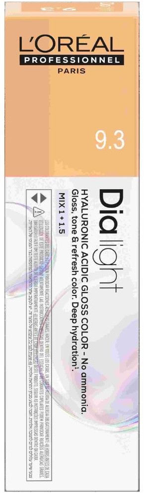  Loreal Dialight 9.3 Sehr Helles Blond Gold 