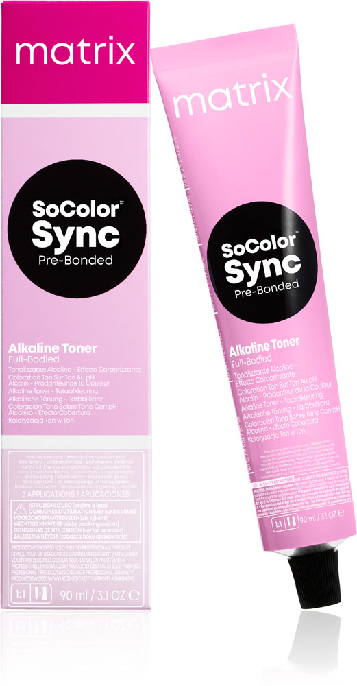  Matrix SoColor Sync Pre-Bonded Toner SPA sheer pastel asch 