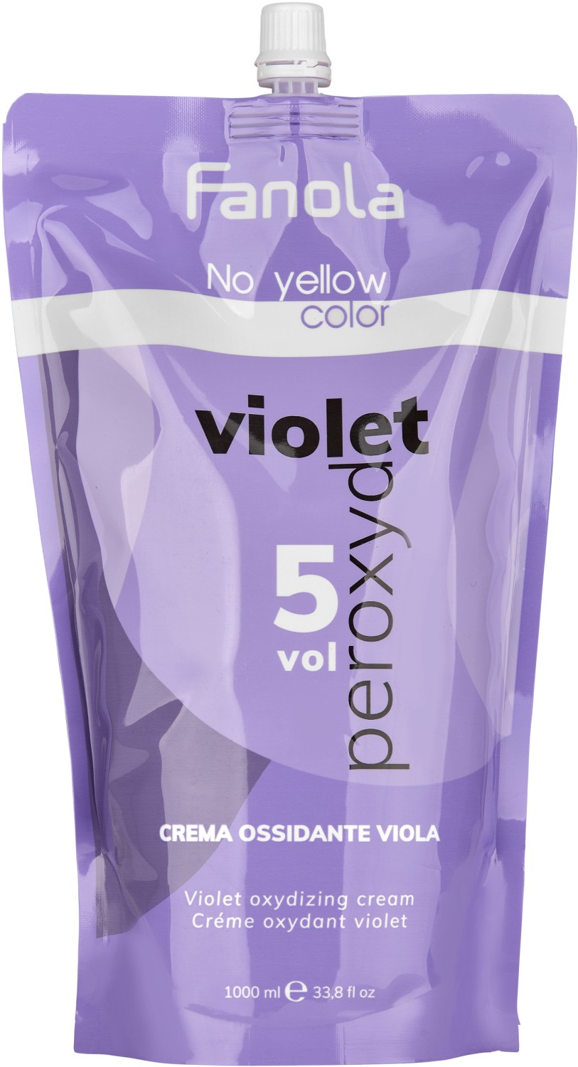  Fanola No Yellow Color Creme Oxidant Violet 5 Vol - 1,5% 1000 ml 