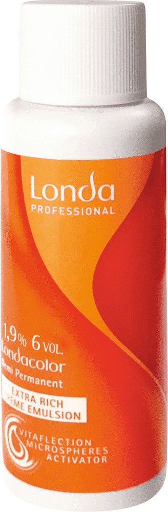  Londa Permanent 6% Oxidationsemulsion f&uuml;r Cremehaarfarbe 60 ml 