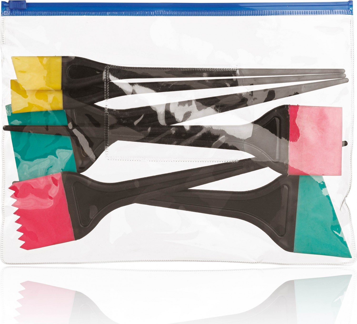  XanitaliaPro Set mit 6 Pinseln aus Silikon 