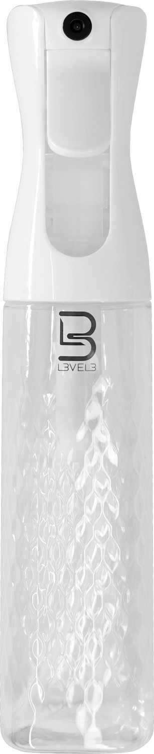  L3VEL3 Beveled Spray Bottle Wei&szlig;/Transparent 