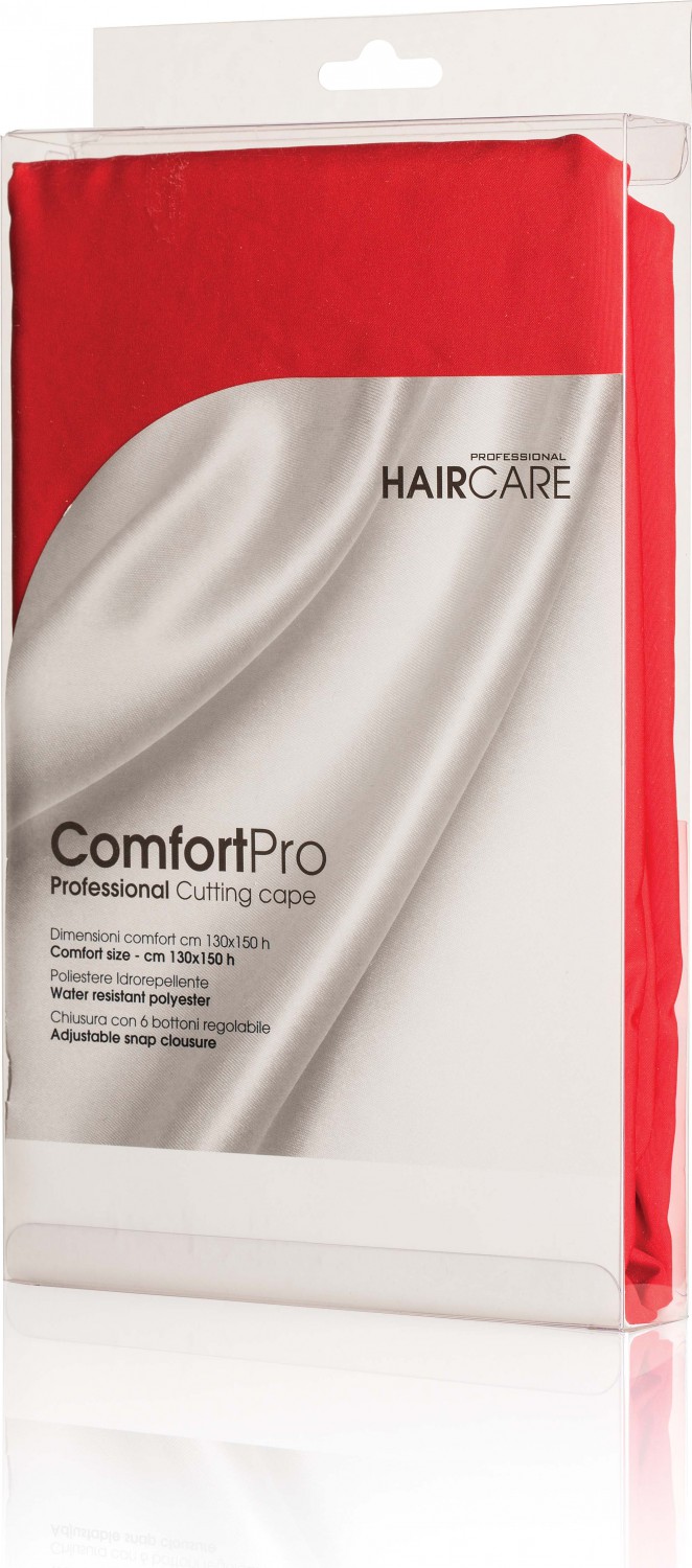  XanitaliaPro Comfort Pro Haarschneideumhang in Rot 
