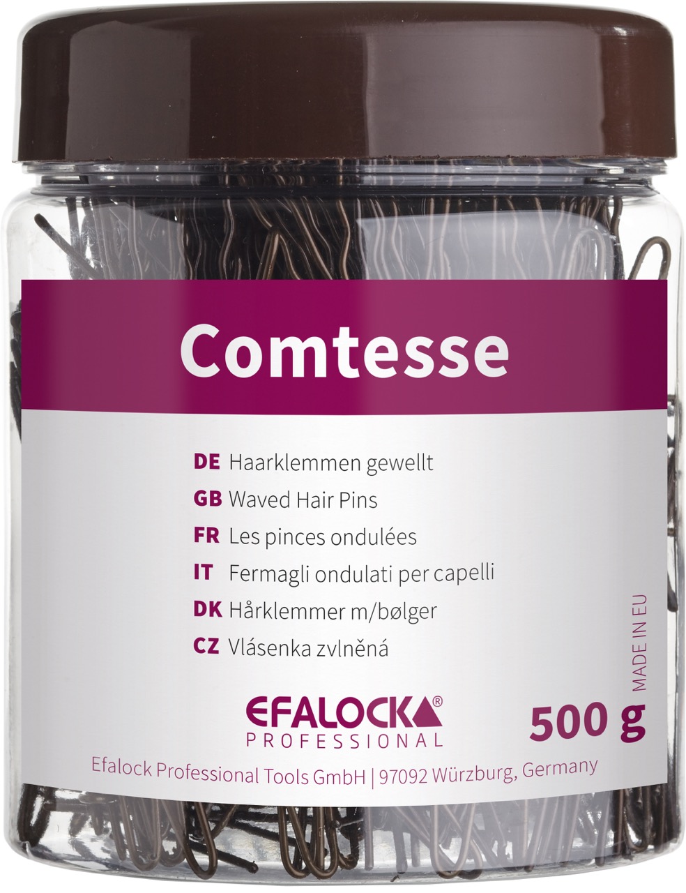  Efalock Comtesse 7cm braun 500g 